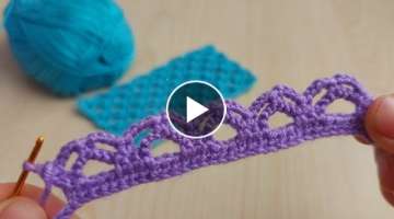Beautiful Easy Crochet Knitting Pattern - Knitting pattern made only with chain