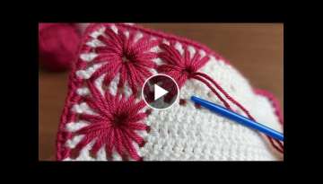 Super Easy Crochet Knitting / Tığ İşi Harika Örgü Modeli