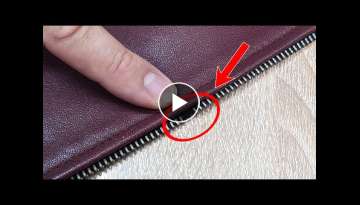 Tailor shared a secret! Repair of a broken zipper