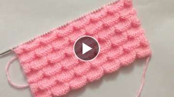 Adorable Knitting Knit Pattern for Sweater / Cardigan / Blanket