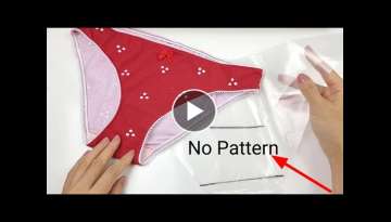 You're not Seamstresses but you can sew underwear easily / Sewing Tips and Tricks