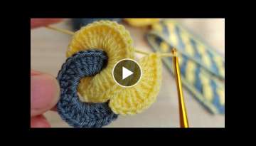 Super Easy hairband Crochet / Tığ İşi Çok Güzel Örgü Modeli