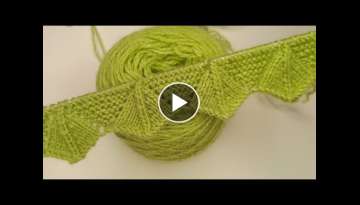 HOW TO KNIT THE STARTING POINT OR TWO SIDES OF THE NEEDLE