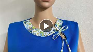 Basic Collar Sewing Tips for Beginners