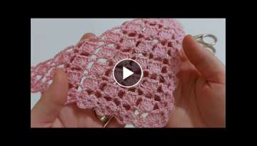 EASY CROCHET TRIANGLE DOW WOVEN SHAWL MODELS AND MANUFACTURING / SHAWL SAMPLES / SHAWL MODELS