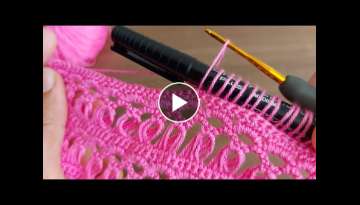 Super Easy Crochet Knitting / Very beautiful summer knitting pattern by crochet