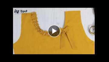 Make a new collar design once / collar design for suit / blouse / frock coat