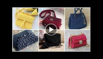 Beautiful and Stunning Crochet Knit Bag Designs