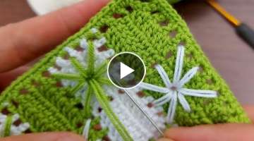 Crochet Very Easy Knitting pot holder, coaster / Tığ işi çok kolay örgü modeli
