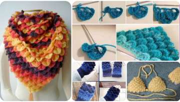 Crochet Alligator Stitch 2