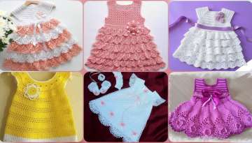 baby knit dress patterns 1