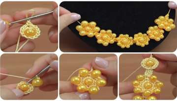 Crochet flower bracelet free pattern tutorial 130 crochet jewelry