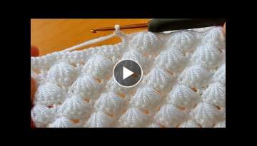 Super Easy Knitting Crochet / very easy large knitting pattern