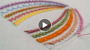 10 Decorative Stitches / Embroidery Learning Tutorials for Beginners