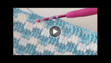 Easy Crochet Zig zag Baby Blanket Patterns for Beginners - Knitting Blanket Pattern / DIY Blanket