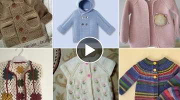 Hand knitting patterns for girls and boys / examples of winter wool knitting