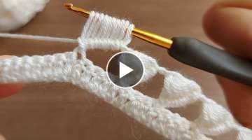 Super Easy Crochet Knitting - Beautiful Crochet Pattern Very Easy To Knit