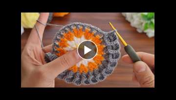 So Beautiful And So Easy / How To Crochet a Coaster Supla
