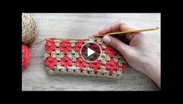 Tutorial crochet phone bag