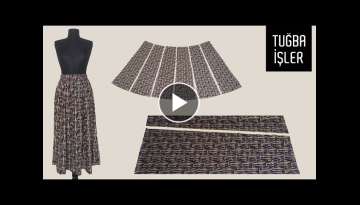 6 Pieces Skirt Cutting and Sewing