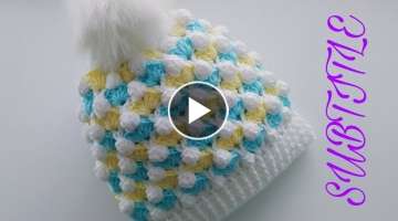 fun / colorful / new colorful crochet hat for kids