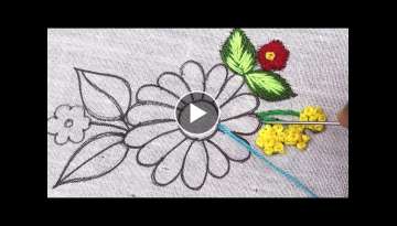 perfect hand embroidery designs for tablecloth - bedsheets - pillow cover - cushion cover