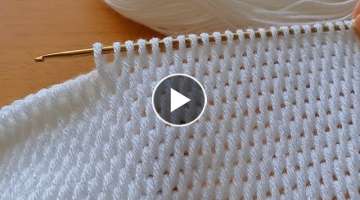 Super Easy Tunisian Knit Crochet Baby Blanket / Vest - Blanket - Handbag - Cardigan Knitting Patt...