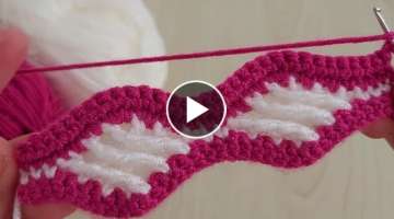 Super Easy Crochet Knitting Pattern - Very Beautiful Crochet Knitting Pattern