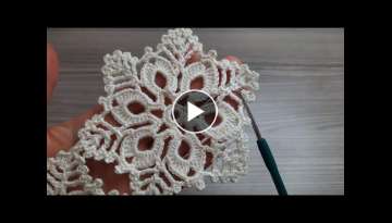 Adorable Flower Crochet Motif Pattern / Online Tutorial for Crochet Beginners