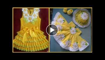 Crochet Baby Girl Dress Designs | Crochet Frocks For Girls | Crochet Dress Patterns For Baby Girl...