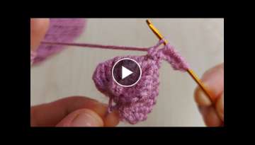 Super Easy Tunisian Knitting / Gorgeous Tunisian weaving pattern