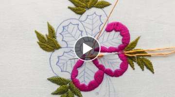 Hand Embroidery: Kanzashi Flower Embroidery - Brazilian Embroidery For Beginners