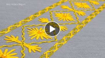 Very Simple Border Designs Embroidery / Hand Embroidery Border Design New
