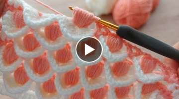 Crochet Very Beautiful Wonderful Knitting Blanket - Handbag - Vest model