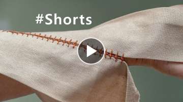 Heirloom Sewing Technique / #Shorts