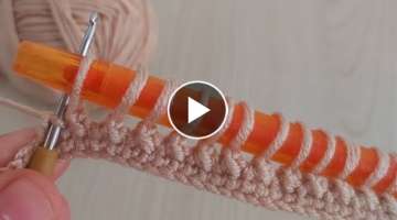 Super Easy Crochet Knitting Pattern - Very beautiful crochet knitting pattern