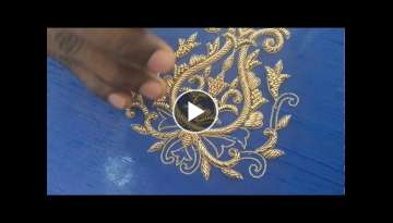 Learn Hand Embroidery Pattern Full Process