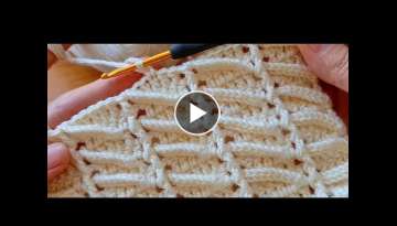 Lovely Crochet Vest Blanket Knitting Pattern