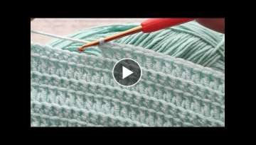 For starters; super easy crochet baby blanket pattern / trending Crochet Blanket Knitting Pattern