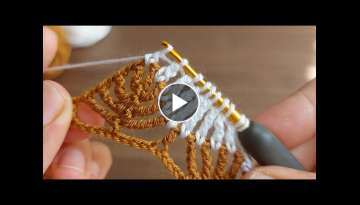 Super Easy Crochet Knitting / You will love this crochet knitting pattern