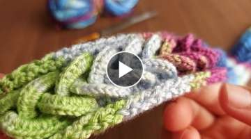 Super Easy Crochet Knitting / Tığ İşi Şahane Örgü Modeli