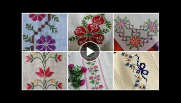 Stunning and Elegant Cross Stitch Embroidery Patterns for the Table