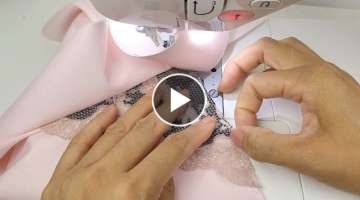 2 Ways to sew Neckline that you probably don't know / Sewing Tips and Tricks