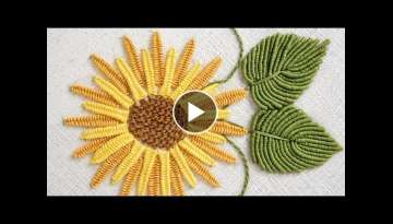 BRAZILIAN EMBROIDERY TUTORIALS / How to stitch flowers