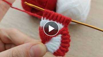 Super Easy Tunisian Crochet Hair Band Model