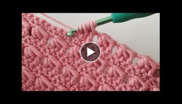 Super Easy crochet baby blanket pattern for beginners / 2