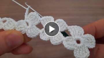 FANTASTIC Adorable Flower Crochet Pattern Knitting / Online Tutorial for Beginners Crochet