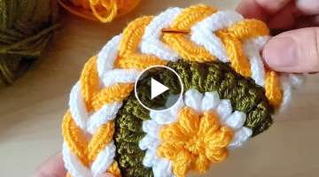 Gorgeous very beautiful knitting motif pattern / Super Easy Knitting crochet motif pattern