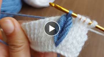 Super Easy Tunisian Knitting / You will love the fabulous Tunisian weaving pattern