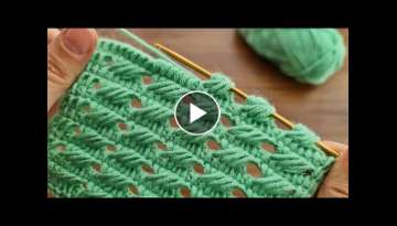 Very beautiful Tunisian weaving pattern / Very beautiful Tunisian weaving pattern